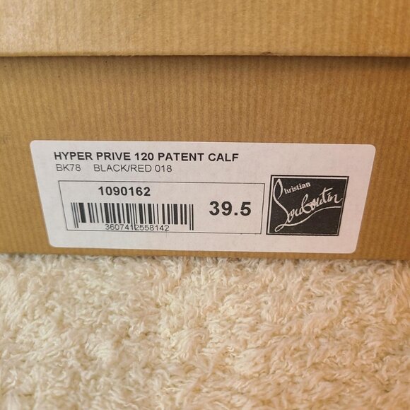 Christian Louboutin Hyper Prive Black Very Riche Strass - Picture 11 of 14